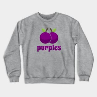 Purples > Oranges Crewneck Sweatshirt